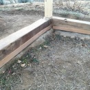 温室づくり(その9) 壁面の施工