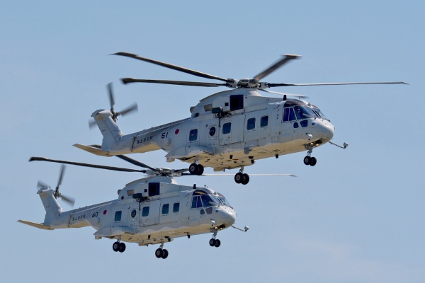 海上自衛隊 JMSDF 111航空隊 岩国航空基地　MH53 MCH101 呉教育隊日誌】 第111航空隊(山口県岩国市)から掃海輸送ヘリMCH