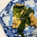 美風ちゃん頑張ってます＆豚肉と水菜の炒め物