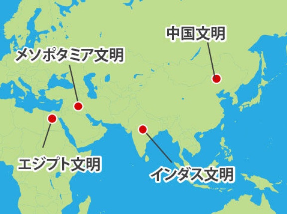 三大文明が気づいたら4大になってる