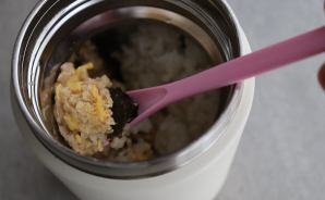 スープジャーで極上とろとろ親子