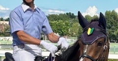 誘導馬が近くに来てくれました～♪