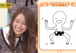 人の絵で爆笑してたけど、桜井玲香キャプの絵もなかなかだよなｗｗｗ【乃木坂46】