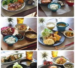 1週間分の我が家の献立まとめ(作りおきおかず、弁当、昼ごはん、晩ごはん)とおまけはオットと梅田で晩ごはん