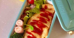 運動会弁当、豪華二本立て