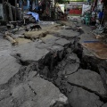 フィリピン地震の死者、55人に増加