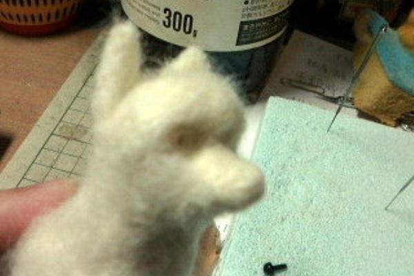 羊毛フェルト始めましたblog 犬