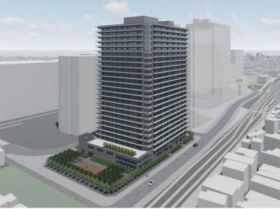 地上25階「囲町西地区第一種市街地再開発事業」既存建物の解体が工事スタート！住友不動産による中野のタワマン（2025.7.27）