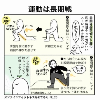 【PR】オンラインフィットネス始めてみたNo.25 運動は長期戦