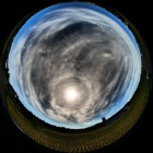 『円周魚眼レンズによる日暈と秋の雲【追々記】2025/10/03』の画像