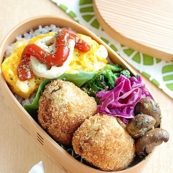 コロッケ弁当【お金持ちの基準】