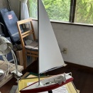 何故か突然メインセイル