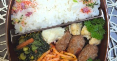 ハンバーグにナポリタンっていいよね～夫のお弁当702