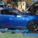 BRZサスペンション交換ブレーキパッド交換アライメント