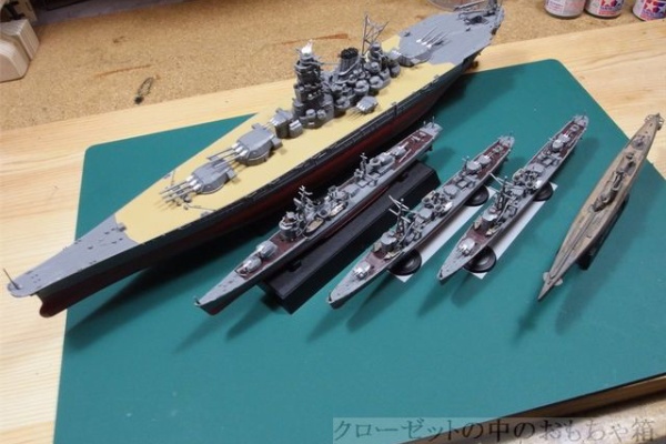 クローゼットの中のおもちゃ箱 - フジミ 艦NEXT 1/700 戦艦大和