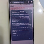 【衝撃】スマホにこの画面が出たんだが、どうしたらいいの…？