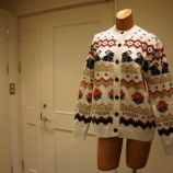 『MSGM(エムエスジーエム)BUNNIES フェアアイル ジャガードニットカーディガン』の画像