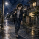 すごく仕事が忙しい時期で、早めに出勤の残業続き、おまけに連勤で、家に帰るとへとへとになってた。