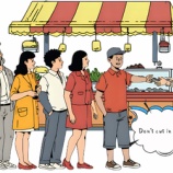 『cut the line（割り込み）』の画像