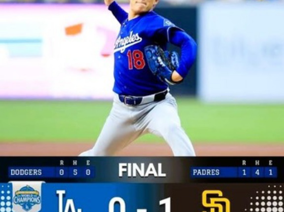 ドジャース　山本を無策で見殺し