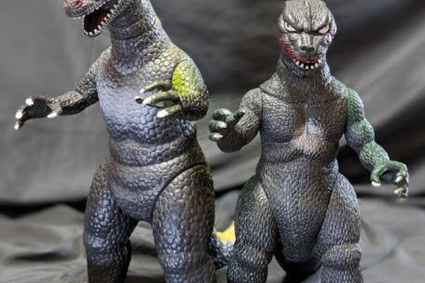 平成ゴジラ1991 ＆ガメラ1995 ビッグスケールソフビ（バンダイ