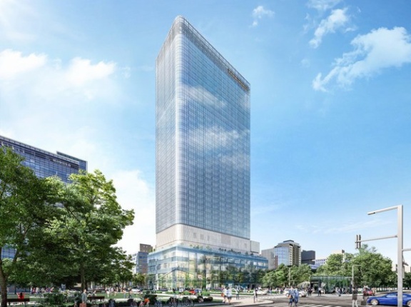 高さ185m「大通西４南地区第一種市街地再開発事」の建設状況！高層部はパークハイアット札幌となる駅直結の複合施設（2026.3.29）