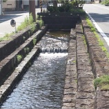『栗原市の風景　～軽辺通り　水路と遊歩道で癒しのひとときを～』の画像