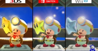 『キノピオ隊長』、3DS版／Switch版／Wii U版のグラフィック比較映像が公開！