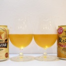ビールになった麦とホップとゴールドスターを飲み比べてみました。