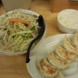 『やっぱ「しゃきしゃき」のタンメンと餃子は美味いな〜(新橋)』の画像