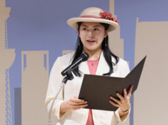 承子さま　40歳に・「第4回法遵守（じゅんしゅ）の文化のためのグローバルユースフォーラム」開会式にご出席