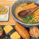 父の病院付き添い帰りに杉玉でランチ｜お寿司と天ぷらが楽しめる杉玉定食を食べてきました