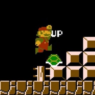 AIに「マリオが無限1upしてるアスキーアート」を頼んだ結果ｗｗ