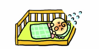 繰り返し注意したにも関わらず、ルールを守らず娘をベッドから落としてしまった。