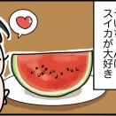 ういはスイカが大好き！