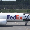 フェデックスのB７７７、パンダ