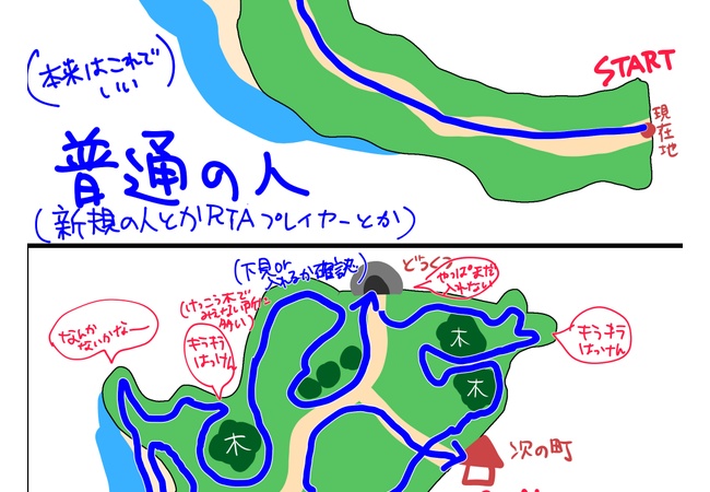 【画像】陰キャさんのRPGプレイスタイルwww 	