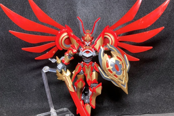 オリジナルカラー塗装】HF LBX金陽ルシファーをゆる〜く紹介！ 銀竜