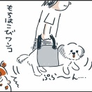 1コマ劇場　今日のワンコ