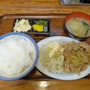 西葛西「こしじ」にんにく焼き定食
