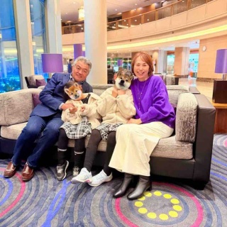 かぼすちゃんとおさんぽ。