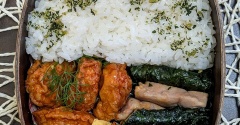 大葉の栽培うまくいっていない～夫のお弁当267