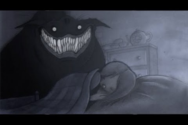 夜中のモンスターからご主人様を守るぬいぐるみの短編アニメ Lights Out ネタこもりブログ