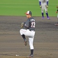 三菱自動車岡崎 田中 啓斗 投手（日大二－武蔵大）