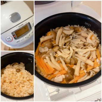 【シニアの暮らし】炊き込みご飯、何度目かのマイブーム💕。。