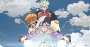 【Dr.STONE 4期】第15話 感想 遂に南米上陸。バイクに乗って目指せ石化の聖地へ！