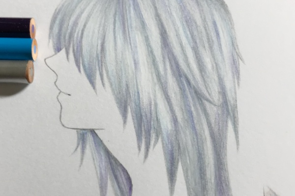 休日は色鉛筆 メイキング