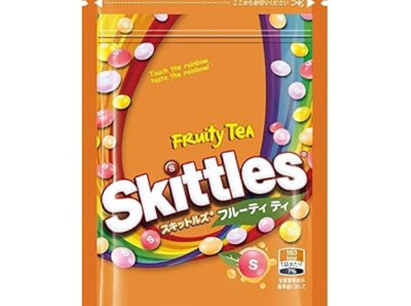 【643円から】マース スキットルズ (Skittles) フルーティ ティ 40g×10個がアウトレット特価。チューイングキャンディ。5種類の味