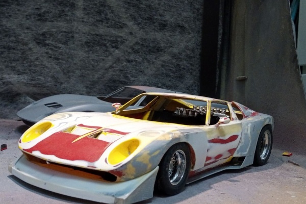 carrozzeria PASSIONE - 1/20 フジミ ランボルギーニ ミウラ レーシング改