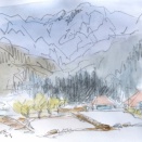 青鬼地区から五龍